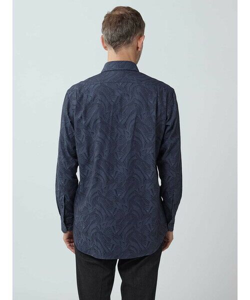 Aquascutum / アクアスキュータム シャツ・ブラウス | Architecture Jacquard Shirt | 詳細4