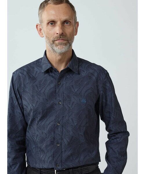 Aquascutum / アクアスキュータム シャツ・ブラウス | Architecture Jacquard Shirt | 詳細5