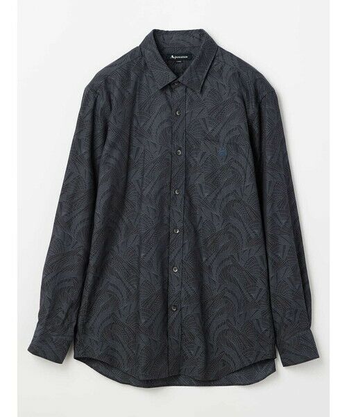 Aquascutum / アクアスキュータム シャツ・ブラウス | Architecture Jacquard Shirt | 詳細6