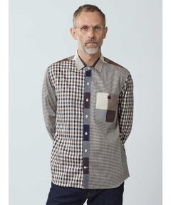 Aquascutum / アクアスキュータム シャツ・ブラウス | Crazy Pattern Club Check Over Shirt