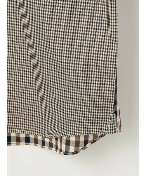 Aquascutum / アクアスキュータム シャツ・ブラウス | Crazy Pattern Club Check Over Shirt | 詳細10