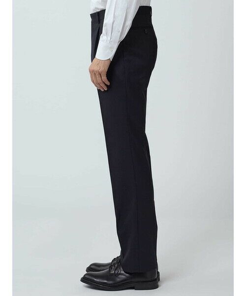 Aquascutum / アクアスキュータム スラックス・ドレスパンツ | S140's Navy Trousers | 詳細3