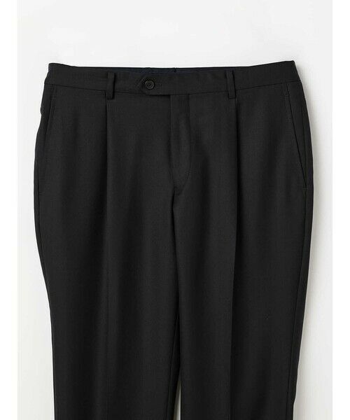 Aquascutum / アクアスキュータム スラックス・ドレスパンツ | S140's Navy Trousers | 詳細8