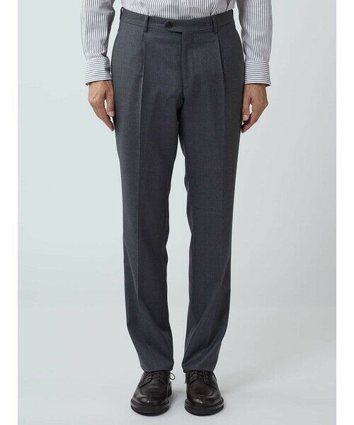 Aquascutum / アクアスキュータム スラックス・ドレスパンツ | Plain Twill Trousers | 詳細2