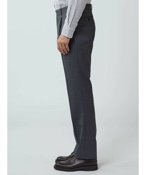 Aquascutum / アクアスキュータム スラックス・ドレスパンツ | Plain Twill Trousers | 詳細3