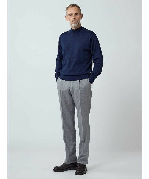 Aquascutum / アクアスキュータム スラックス・ドレスパンツ | Flannnel Trousers | 詳細1