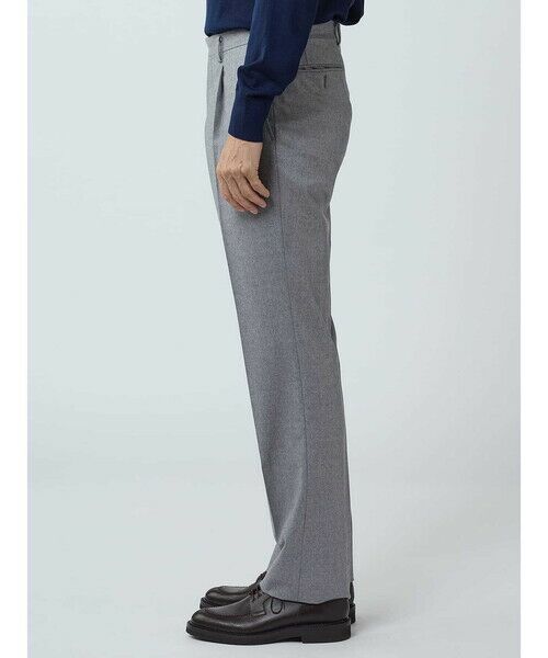 Aquascutum / アクアスキュータム スラックス・ドレスパンツ | Flannnel Trousers | 詳細3