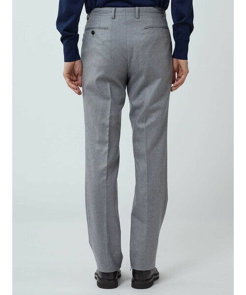 Aquascutum / アクアスキュータム スラックス・ドレスパンツ | Flannnel Trousers | 詳細4