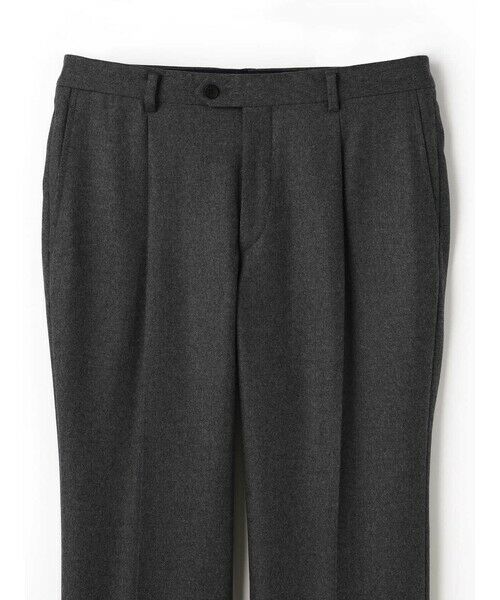 Aquascutum / アクアスキュータム スラックス・ドレスパンツ | Flannnel Trousers | 詳細12