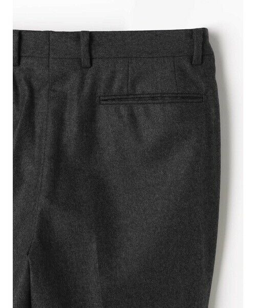 Aquascutum / アクアスキュータム スラックス・ドレスパンツ | Flannnel Trousers | 詳細14