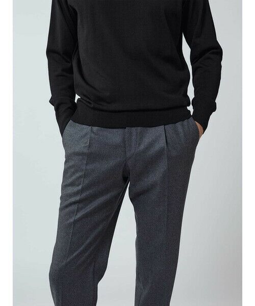 Aquascutum / アクアスキュータム スラックス・ドレスパンツ | Flannnel Trousers | 詳細9