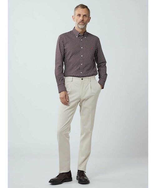 Aquascutum / アクアスキュータム スラックス・ドレスパンツ | One Wash Twill Chino Pants | 詳細5