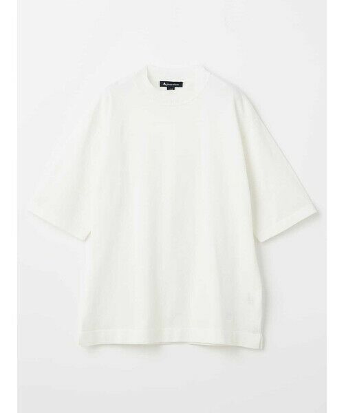 Aquascutum / アクアスキュータム カットソー | TEC.3 Mock-neck Half-sleeve | 詳細7
