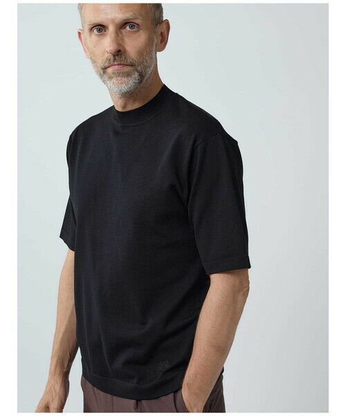 Aquascutum / アクアスキュータム カットソー | TEC.3 Mock-neck Half-sleeve | 詳細15