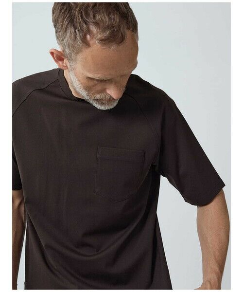 Aquascutum / アクアスキュータム カットソー | TEC.3 Trip:Nylon Bare-smooth Half-sleeve | 詳細1