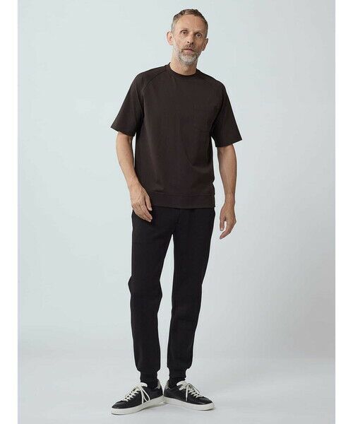 Aquascutum/アクアスキュータム TEC.3 Trip:Nylon Bare-smooth Half-sleeve ブラウン LL Aquascutum/アクアスキュータム TEC.3 Trip:Nylon Bare-smooth Half-sleeve ブラウン LL