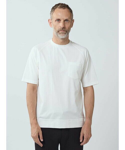 Aquascutum / アクアスキュータム カットソー | TEC.3 Trip:Nylon Bare-smooth Half-sleeve | 詳細5