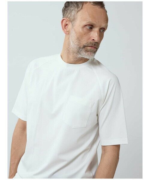 Aquascutum / アクアスキュータム カットソー | TEC.3 Trip:Nylon Bare-smooth Half-sleeve | 詳細8