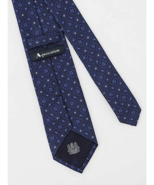 Aquascutum / アクアスキュータム ネクタイ | フラワーモチーフタイ | 詳細2