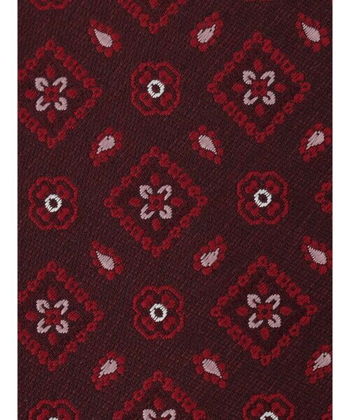 Aquascutum / アクアスキュータム ネクタイ | フラワーモチーフタイ | 詳細4