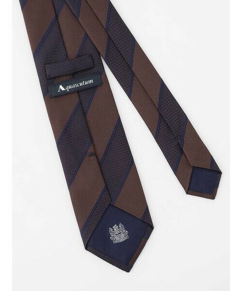 Aquascutum / アクアスキュータム ネクタイ | レジメンタル×AQロゴタイ | 詳細3