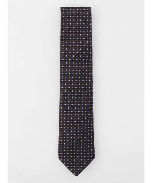 Aquascutum/アクアスキュータム 小紋タイ ブラウン F Aquascutum/アクアスキュータム 小紋タイ ブラウン F