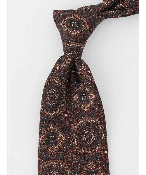 Aquascutum / アクアスキュータム ネクタイ | メダリオンプリントタイ | 詳細1