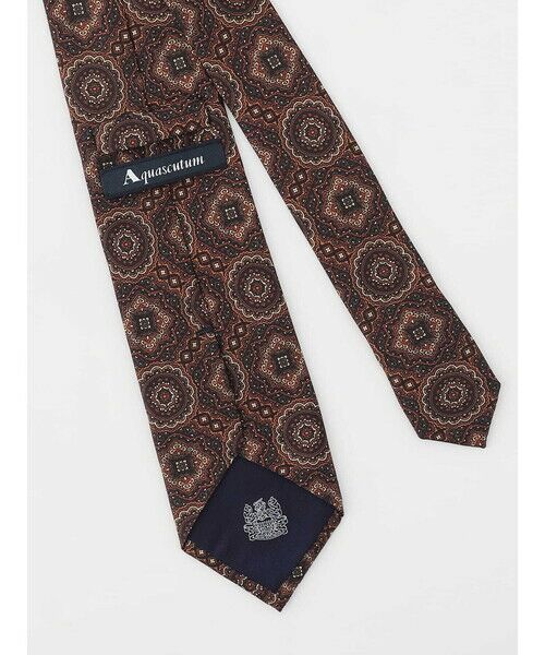 Aquascutum / アクアスキュータム ネクタイ | メダリオンプリントタイ | 詳細2