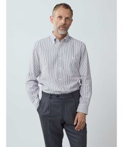 Aquascutum / アクアスキュータム シャツ・ブラウス | 【KING SIZE】Dobby Stripe Shirt