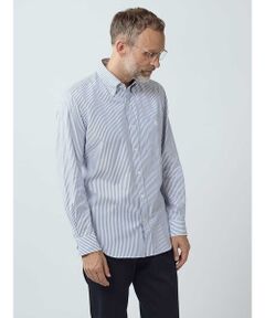 Aquascutum / アクアスキュータム シャツ・ブラウス | 【KING SIZE】Dobby Stripe Shirt