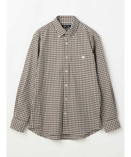 Aquascutum / アクアスキュータム シャツ・ブラウス | 【KING SIZE】Small Ombre Check Shirt | 詳細6