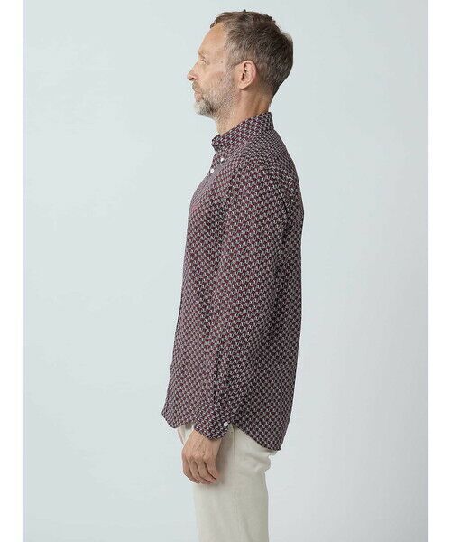 Aquascutum / アクアスキュータム シャツ・ブラウス | 【KING SIZE】AQ Motif Print Shirt | 詳細3