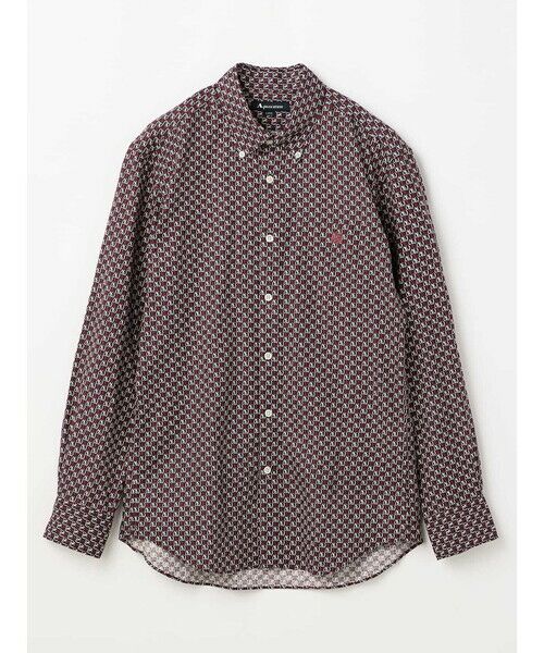 Aquascutum / アクアスキュータム シャツ・ブラウス | 【KING SIZE】AQ Motif Print Shirt | 詳細7