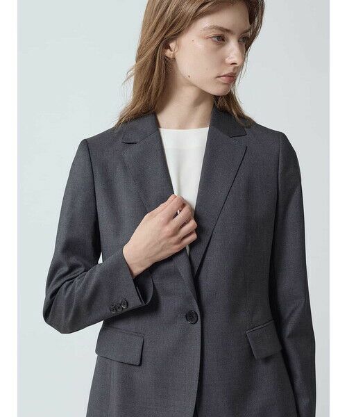 Aquascutum / アクアスキュータム テーラードジャケット | 【セットアップ対応】REDA ストレッチツイルジャケット | 詳細10