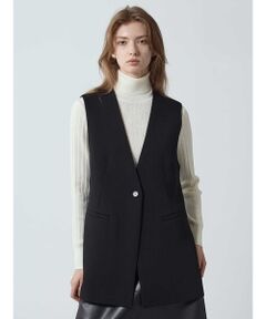 Aquascutum / アクアスキュータム テーラードジャケット | ノーカラージレ