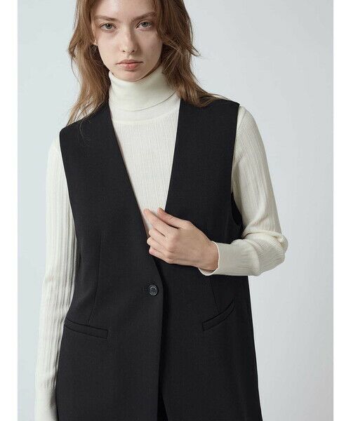 Aquascutum / アクアスキュータム テーラードジャケット | ノーカラージレ | 詳細5