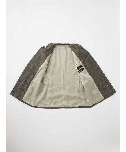 Aquascutum / アクアスキュータム テーラードジャケット | ラメグレンチェックダブルジャケット | 詳細5