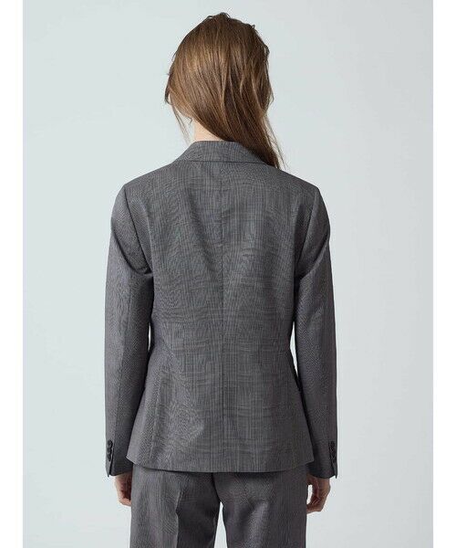 Aquascutum / アクアスキュータム テーラードジャケット | 【セットアップ対応】ウールグレンチェックジャケット | 詳細4