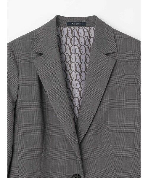 Aquascutum / アクアスキュータム テーラードジャケット | 【セットアップ対応】ウールグレンチェックジャケット | 詳細9