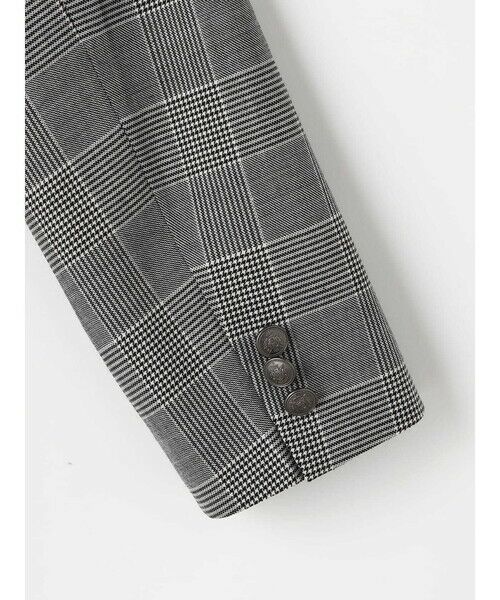 Aquascutum / アクアスキュータム テーラードジャケット | ストレッチグレンチェック Wジャケット | 詳細10