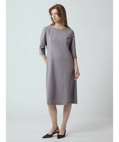 Aquascutum / アクアスキュータム ドレス | 【セットアップ対応】REDA ストレッチツイルドレス | 詳細1