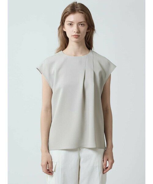 Aquascutum / アクアスキュータム シャツ・ブラウス | 【セットアップ対応】ダブルクロス アシメタックブラウス | 詳細5