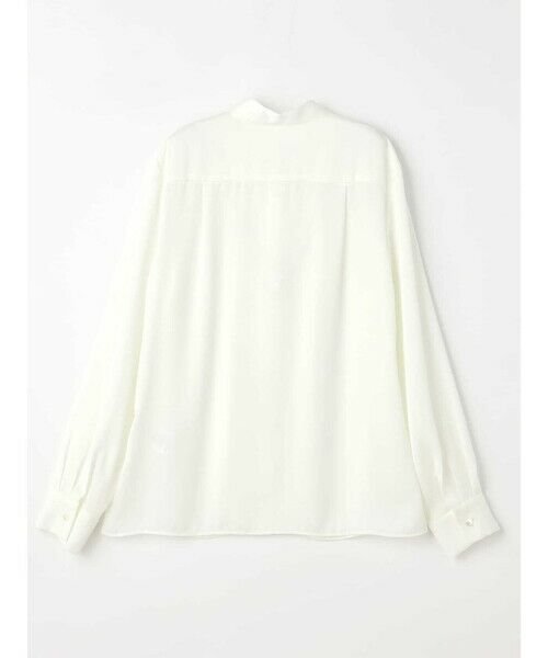 Aquascutum / アクアスキュータム シャツ・ブラウス | サテンボウタイブラウス | 詳細14
