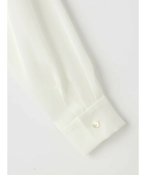 Aquascutum / アクアスキュータム シャツ・ブラウス | サテンボウタイブラウス | 詳細16