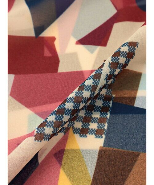 Aquascutum / アクアスキュータム シャツ・ブラウス | 【セットアップ対応】アブストラクトプリントブラウス | 詳細10