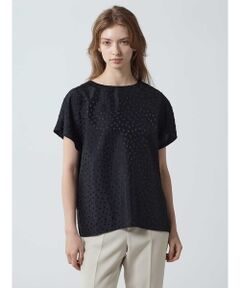 Aquascutum / アクアスキュータム シャツ・ブラウス | ドットジャカードブラウス