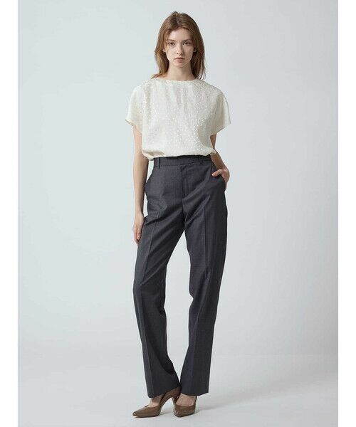 Aquascutum / アクアスキュータム シャツ・ブラウス | ドットジャカードブラウス | 詳細1