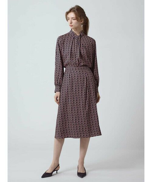 Aquascutum / アクアスキュータム シャツ・ブラウス | 【セットアップ対応】AQプリントブラウス | 詳細1