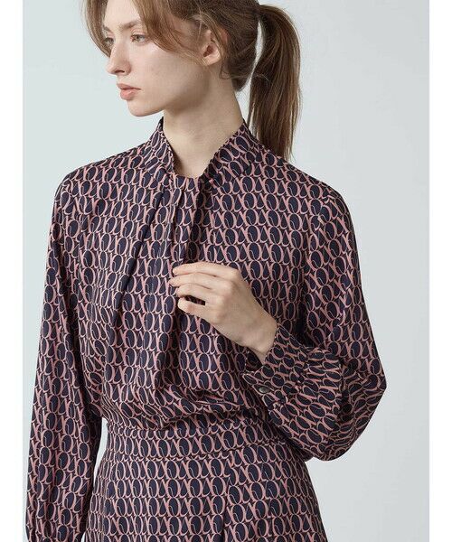 Aquascutum / アクアスキュータム シャツ・ブラウス | 【セットアップ対応】AQプリントブラウス | 詳細5