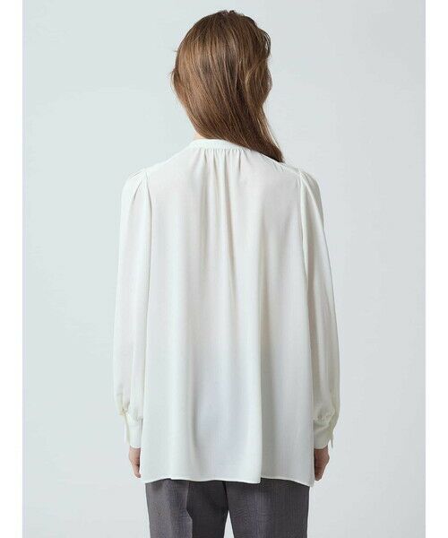Aquascutum / アクアスキュータム シャツ・ブラウス | ギャザーパフスリーブブラウス | 詳細5